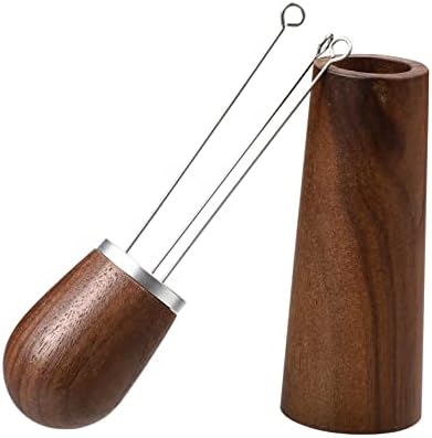  CUBTOL Coffee Diffuser Nspressso Espresso Shots Needle Espresso Stirring Tool Coffee Wdt Tool Wooden Handle Coffee Stirrer Coffee Stirring Tool For Espresso Distribution Set Wooden 3 Sets