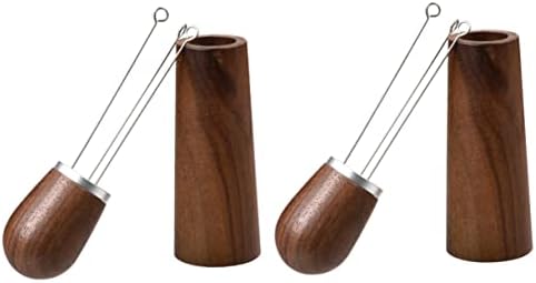  CUBTOL Coffee Diffuser Nspressso Espresso Shots Needle Espresso Stirring Tool Coffee Wdt Tool Wooden Handle Coffee Stirrer Coffee Stirring Tool For Espresso Distribution Set Wooden 3 Sets