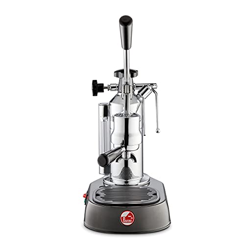 EPBB-8 Europiccola 8-Cup Lever Style Espresso Machine, Black Base