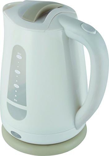  Niware Electric Kettle With Rotating Base, White (1.8 LT) [70018]