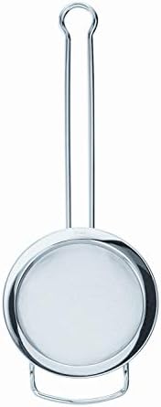 Rösle Stainless Steel Round Handle Kitchen Strainer, Fine Mesh, 7.9 Inch