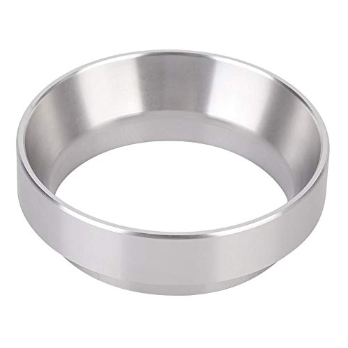  Dosing Ring Magnetic Silver Aluminum Alloy Universal Coffee Machine Accessories Home Kitchen(58 Mm)