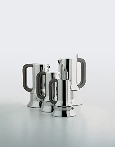 Alessi 9090/6 Stovetop Espresso Coffee Maker 6 Cup