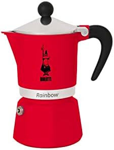 Bialetti 4983 Rainbow Espresso Maker, Yellow