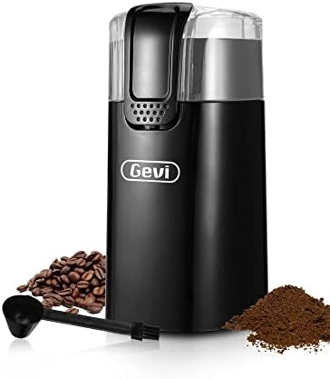  Electric Coffee Grinder Stainless Steel Blade Grinder For Coffee Espresso Latte Mochas, Noiseless Operation.GECGI140-U-1
