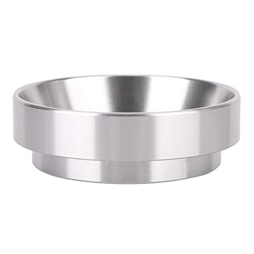 Dosing Ring Magnetic Silver Aluminum Alloy Universal Coffee Machine Accessories Home Kitchen(58 Mm)