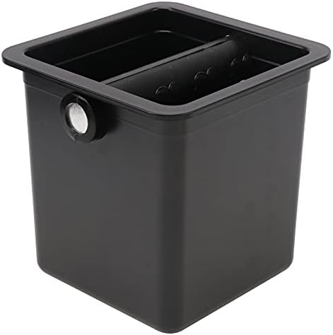  DOITOOL Coffee Espresso Maker Accessories Knock Box Small Coffee Knock Box Absorbent Anti Slip For Home Cafe Espresso Grind Waste Bin White Espresso Grounds Knock Box Grind Waste Bin