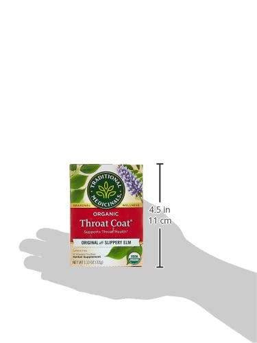  Organic Throat Coat Tea, 16 Ct