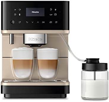  NEW Miele CM 6160 MilkPerfection Automatic Wifi Coffee Maker & Espresso Machine Combo, Lotus White - Grinder, Milk Frother