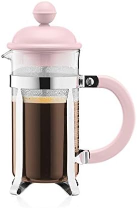 Bodum ODUM Caffettiera 3 Cup French Press Coffee Maker, White, 0.35 L, 12 Oz