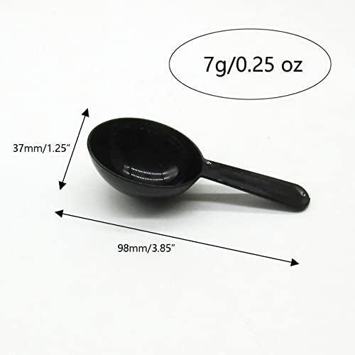  6 Pcs Plastic Coffee Measuring Spoons Tablespoon Coffee Scoop Short Handle Scoops For Coffee Spices Tea Sugar