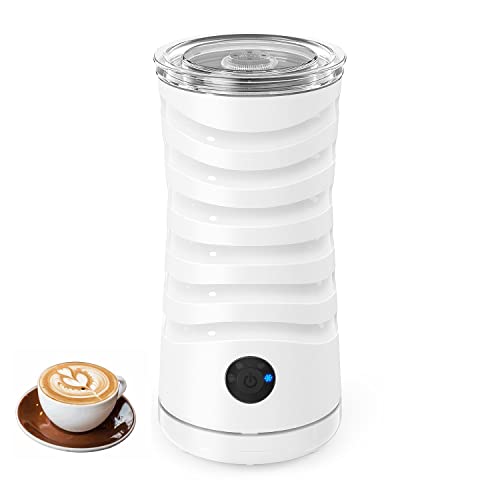 GENERIC Milk Frother, Electric Milk Steamer Automatic Soft Foam Maker Silent Operation For Cappuccino, Latte,Flat White, A02, One Size
