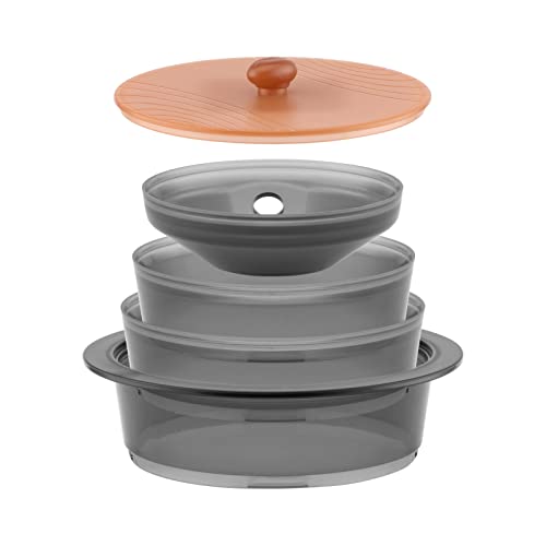  Capsule Coffee Storage Holder, Open Bowl Design Injection Molding Stylish Space Saving Coffee Capsule Box For Household