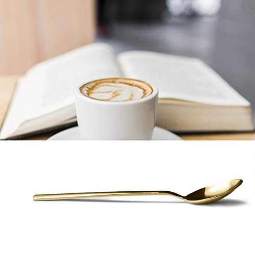  Mom Gifts From Daughter Son - Mom's Coffee Spoon - Funny Coffee Gold Plating Spoon Engraved For Coffee Lover Women - Best Mom Gifts For Mother's Day/Birthday/Christmas