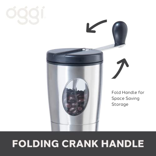  Manual Coffee Grinder, Stainless