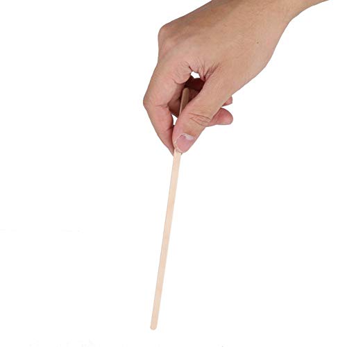  19cm Coffee Stirrers, Wooden Tea Hot Drinks Coffee Stir Sticks Corn Candy Stick With Individually Paper Wrapped
