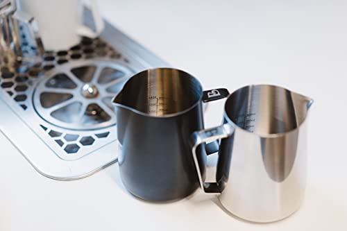  Smart Pour Frothing Pitcher, Coffee Espresso Latte Cappuccino Milk Frother, Stainless Steel, 20 Oz