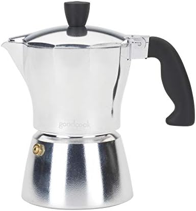  Koffe 12-Cup Aluminum Stovetop Moka Pot Espresso Maker, Silver