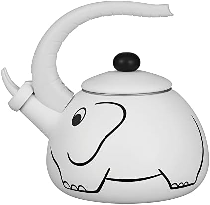  Whistling Tea Kettle For Stove Top Enamel On Steel Teakettle, Supreme Housewares Strawberry Decor Design Teapot Water Kettle Cute Kitchen Accessories Teteras (2.3 Quart, Strawberry)