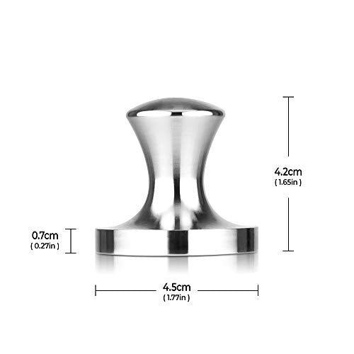  Stainless Steel Espresso Coffee Tamper Filling Tool Compatible With Nespresso Vertuoline Original Pods 45mm