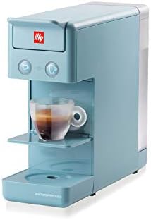 Illy Y3.3 Single Serve Espresso And Coffee Capsule Machine, 12.20x3.9x10.40 (Red)