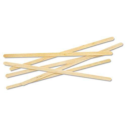  Wholesale CASE Of 20 - Eco-Products 7" Wooden Stir Sticks-Wooden Stir Sticks, 7", Biodegradable, 1000/PK
