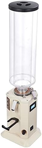  9L Tea Milling Machine 200W Matcha Grinder Automatic Electric Grinding Tea Machine Commercial Miller Black/White 110/220V (Color : White, Size : US_220V)