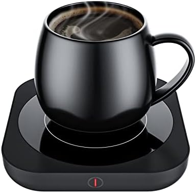  Coffee Mug Warmer Smart Cup Warmer With 3 Temperature Settings Electric Beverage Warmer Plate Auto Shut Off, Coffee, Tea And Milk Warmer For Office Home Desk Use (Cup Not Included)