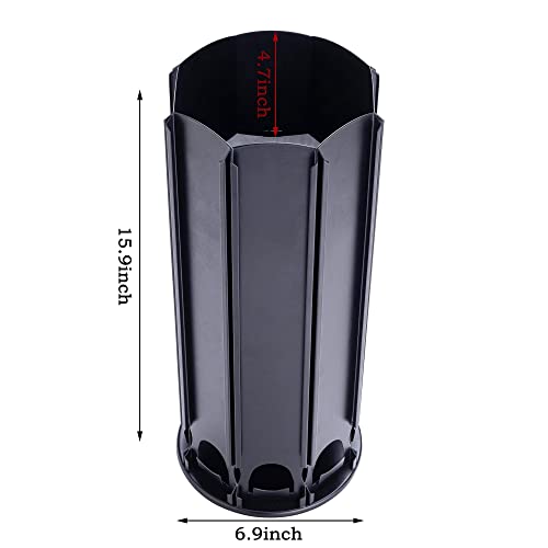 Vertuo Pod Holder Carousel Stand For Nespresso Vertuo Capsule Storage Organizer With Extra Space For Coffee Mate Silent Rolling (Vertuo 80+ Pod Storage)