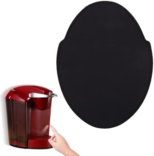  Coffee Maker Mover For Keurig K-Classic Coffee Maker,Slide Mat Sliding Mats Coffee Maker Mover Mixer Slider For Keurig Single Serve K-Cup Pod Coffee Brewer (Black)