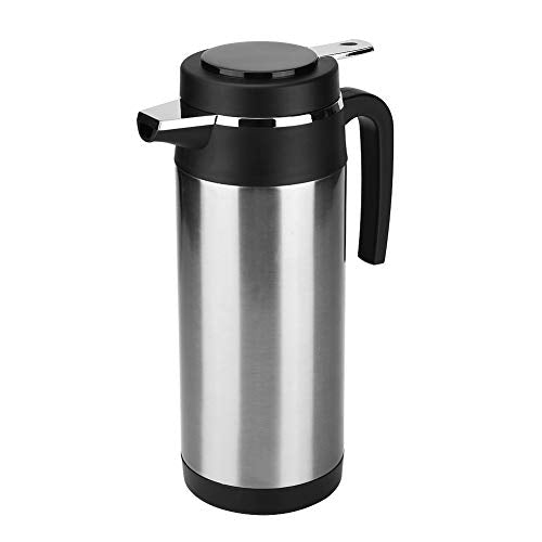  950ml Car Kettle Thermos, Stainless Steel Travel Electric Kettles For WaterTea Coffee Milk (24V)