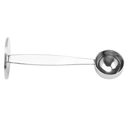  2 In 1 Coffee Scoop And Tamper, 1 Tablespoon Stainless Steel Measu Spoon For Coffee Bean Loose Tea Spices Ground Coffee
