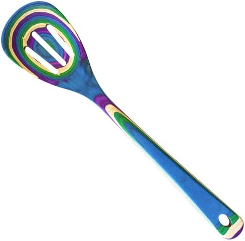  Ique Mumbai Collection 8" Spreading Knife In Colored Birch Wood