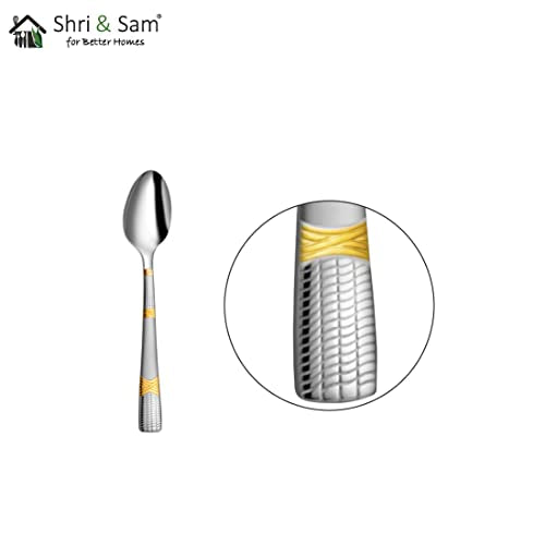  Tainless Steel Lush Coffee Spoon,6 Pieces