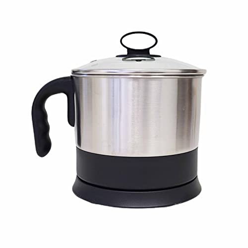  Ayama Noodle Cooker & Water Kettle 1 Liter (4-Cup), Stainless Steel (EPC-01R)