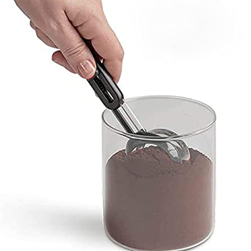 Djustable Coffee Measuring Scoop, Adjustable Measuring Spoon Tablespoon Measure Spoon, Long Handle Tablespoon Scoop For Coffee, Protein Powder, Tea, Sugar And Milk, Great For Baby Formula