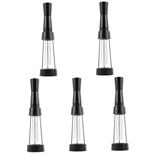  ULTECHNOVO 5pcs Coffee Diffuser Espresso Whisk Espresso Leveling Stirrer Distribution Stirrer For Coffee Espresso Wdt Coffee Stirrer Espresso Distribution Coffee Espresso Needle