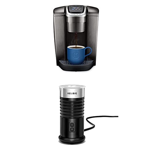 Keurig® K-Elite Brushed Slate Single Serve Coffee Maker Milk Frother For Hot And Cold Milk Foam