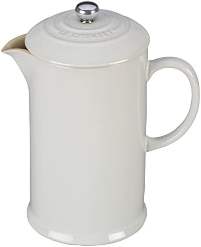 Le Creuset Stoneware French Press, 34 Oz., Deep Teal