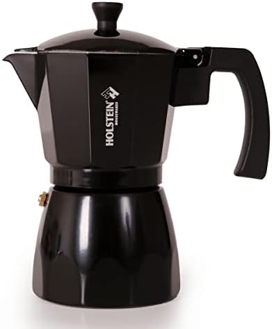  6 Cup Aluminum Espresso Maker, Mint - Great Tasting Traditional Espresso Coffee In Minutes