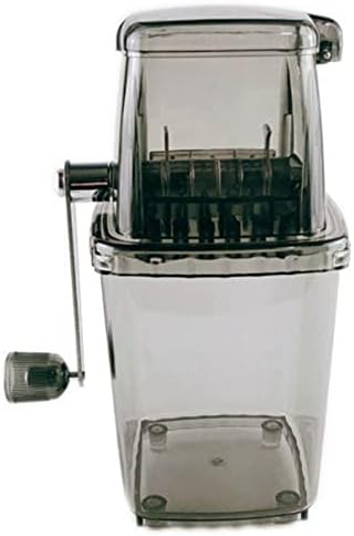  Mini Portable Ice Maker, Ice And Drink Bucket With Handles Shredding Machine,Portable Hand Crank Manual Ice Shaver For Summer Frozen Drinks, Ice Shredding Machine Hand Snow Cone Ice Machine (A)