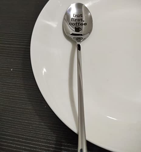  Coffee Spoon Gifts For Women Men But First Coffee Spoons For Wife Dad Coffee Lover Gift For Her Him Christmas Birthday Gifts For Coffee Lovers Daughter BF Coffee Tea Spoons