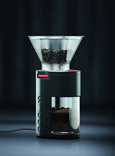  Bodum 11750-01US Bistro Burr Coffee Grinder, One Size, Black