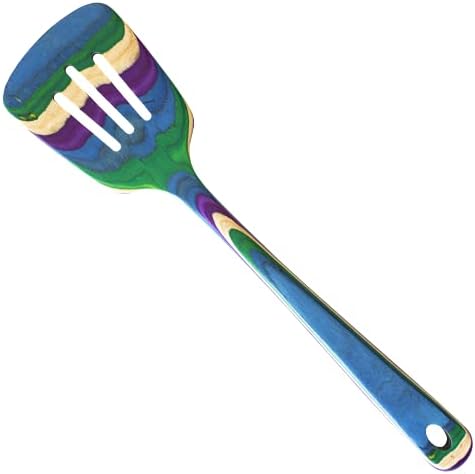  Ique Mumbai Collection 8" Spreading Knife In Colored Birch Wood