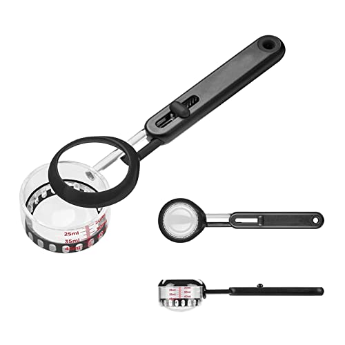  Djustable Coffee Measuring Scoop, Adjustable Measuring Spoon Tablespoon Measure Spoon, Long Handle Tablespoon Scoop For Coffee, Protein Powder, Tea, Sugar And Milk, Great For Baby Formula