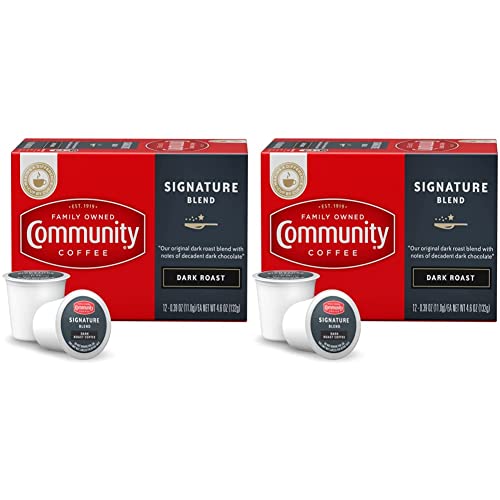  Signature Blend 72 Count Coffee Pods, Dark Roast, Compatible With Keurig 2.0 K-Cup Brewers, 12 Count (Pack Of 6)