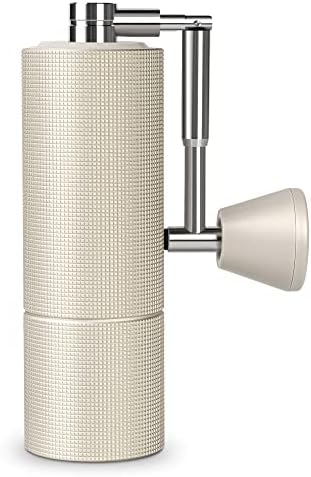  Chestnut C3 PRO Manual Coffee Grinder, Stainless Steel Conical Burr Coffee Grinder, Hand Coffee Grinder With Foldable Handle And Adjustable Setting, For Espresso To French Press - Black