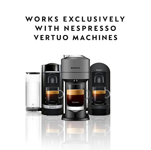 Nespresso Vertuo Melozio Decaffeinato, Medium Roast Espresso, 10 Count (Pack Of 3) Coffee Capsules (VERTUO ONLY)