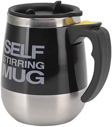  Automatic Stirring Mug, Stirring Coffee Mug Silent Wide Applications Self Stirring Technology For Home(White)