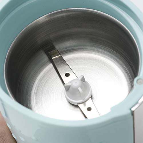  Brentwood CG-158BL 4-Ounce Coffee And Spice Grinder, Blue